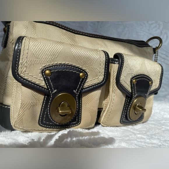 Coach Legacy Signature Turnlock Satchel Shoulder Bag 65th Anniversary - Picture 14 of 16